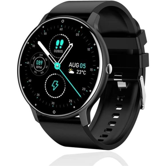 Smart Watch, Fitness Tracker Watches for Men Women, IP67 Waterproof HD Touch - Picture 1 of 6